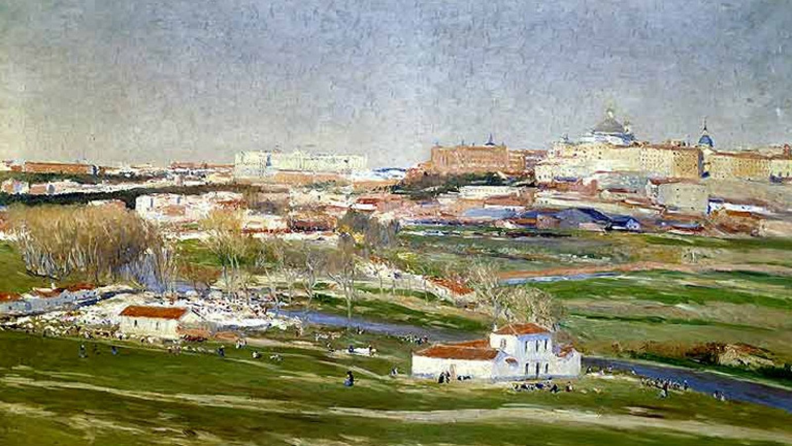 Mirar un cuadro - La pradera de San Isidro (Aureliano de Beruete y Moret)