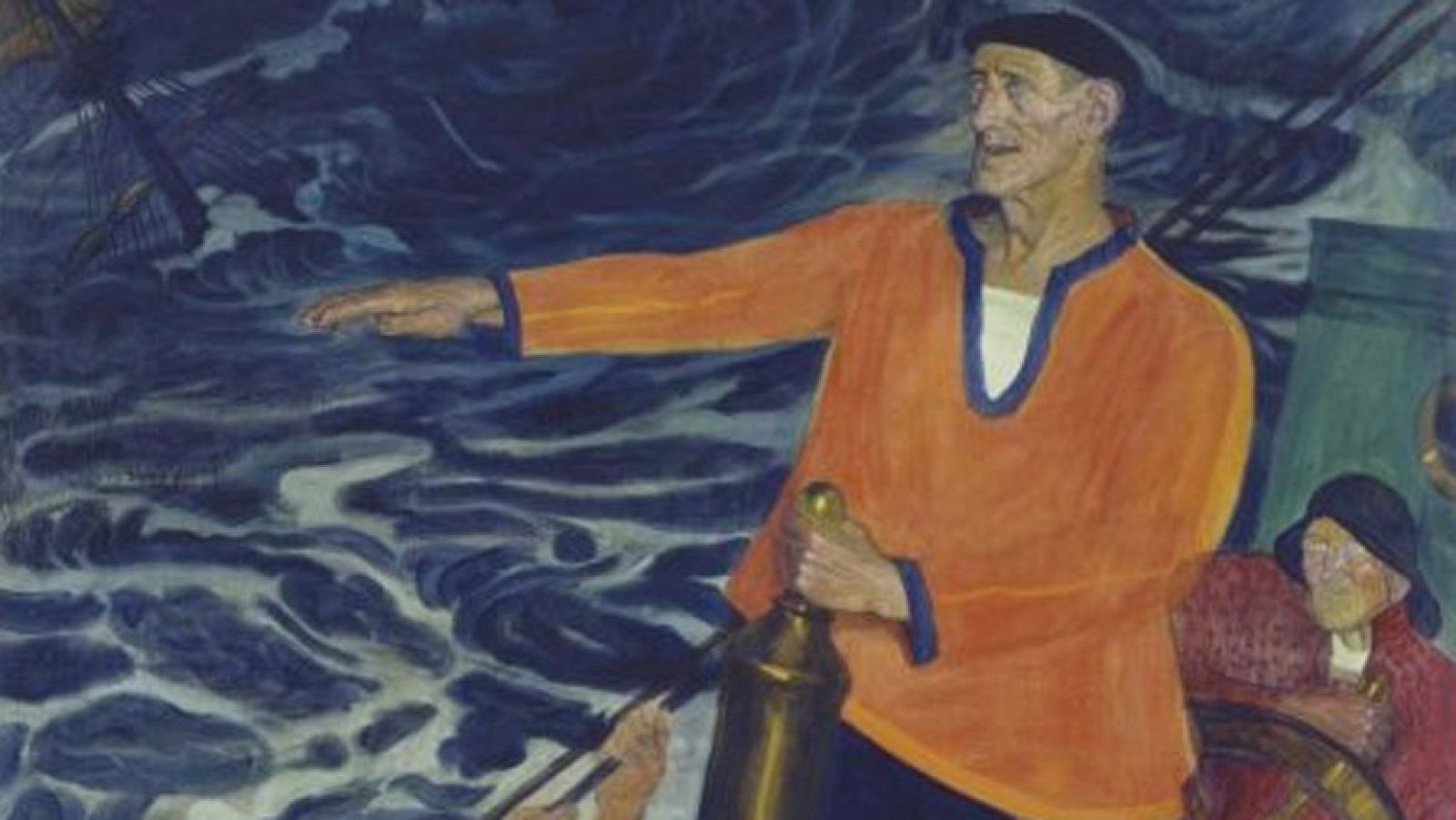 Mirar un cuadro - Marino vasco (Ramón de Zubiaurre)