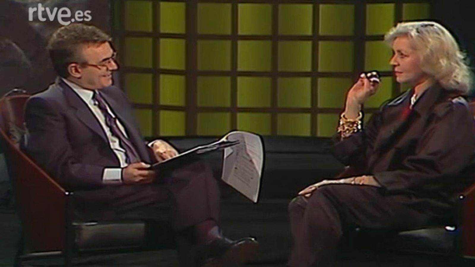 Más estrellas que en el cielo - Lauren Bacall y Miguel Bosé