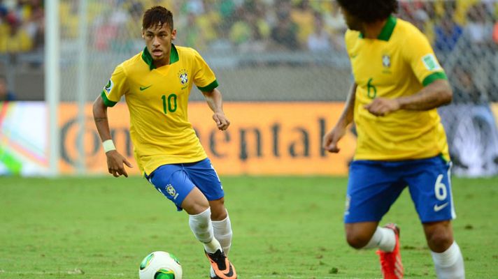 Brasil, primer finalista de la Copa Confederaciones tras vencer a Uruguay