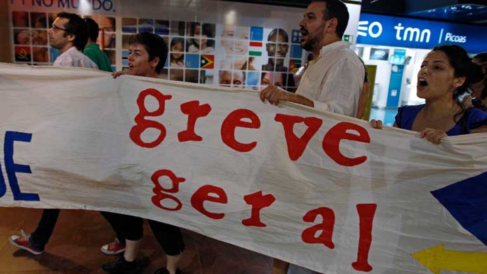 La huelga general en Portugal paraliza el metro, los trenes y parte del transporte urbano
