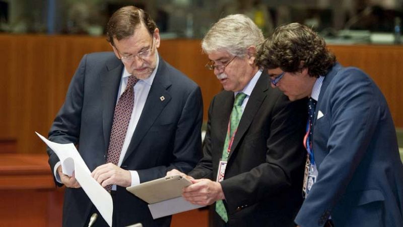 Rajoy dice que se va satisfecho de la cumbre europea 