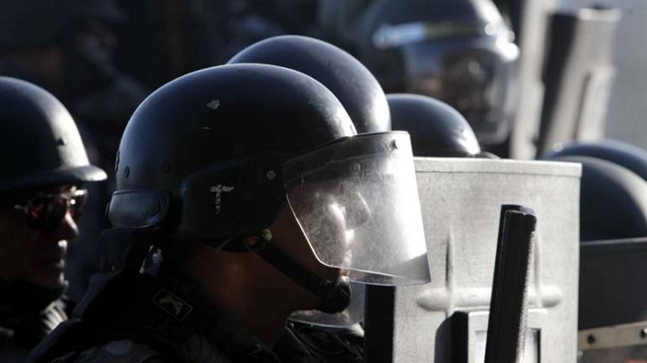 Telediario 1 - Nuevos enfrentamientos en Brasil