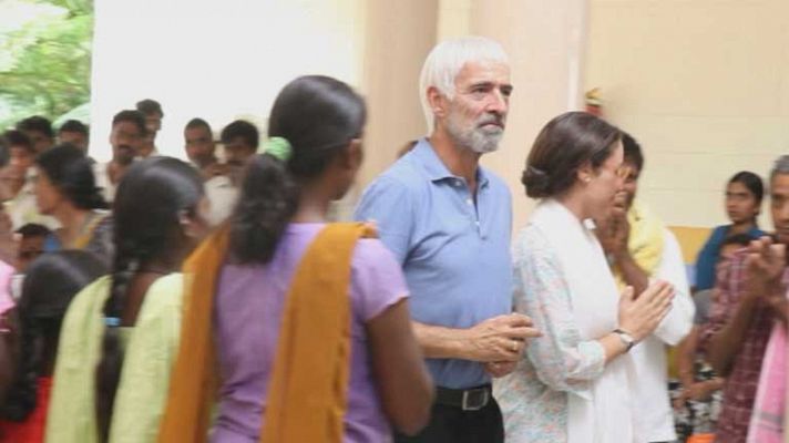 Telediario 1 - Fin del rodaje de Vicente Ferrer