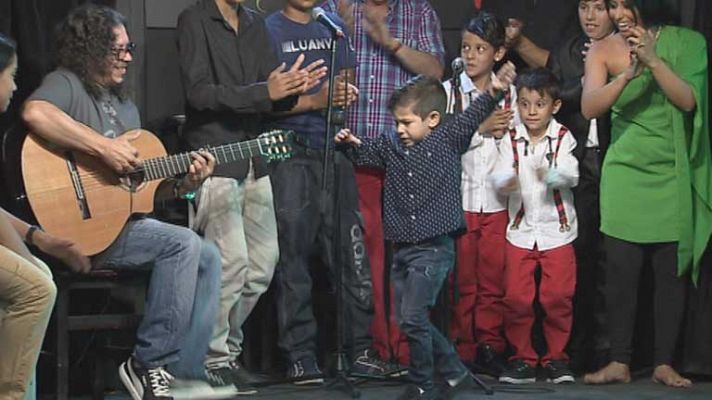 El flamenco y los más pequeños