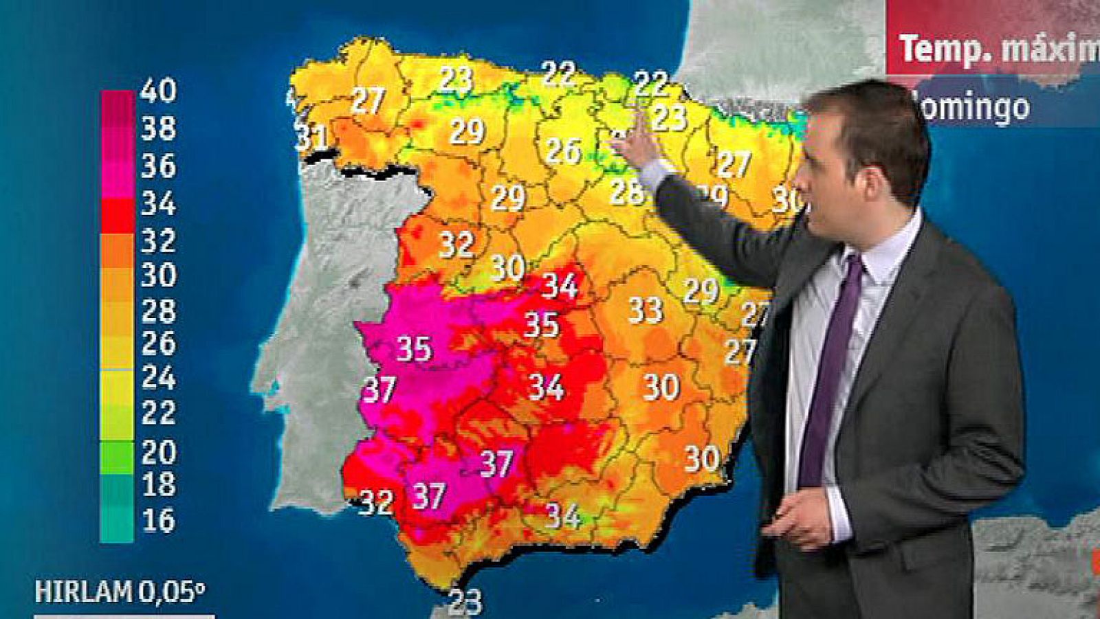 El tiempo: Intervalos de viento muy fuerte en El Estrecho | RTVE Play