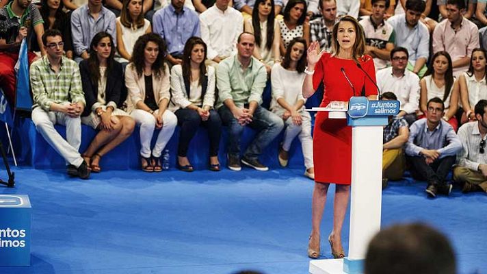 Telediario 1 - Cospedal insiste en la recuperación