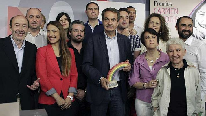 El PSOE premia a Zapatero