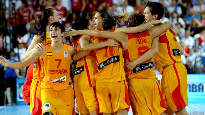 España, campeona de Europa de baloncesto femenino