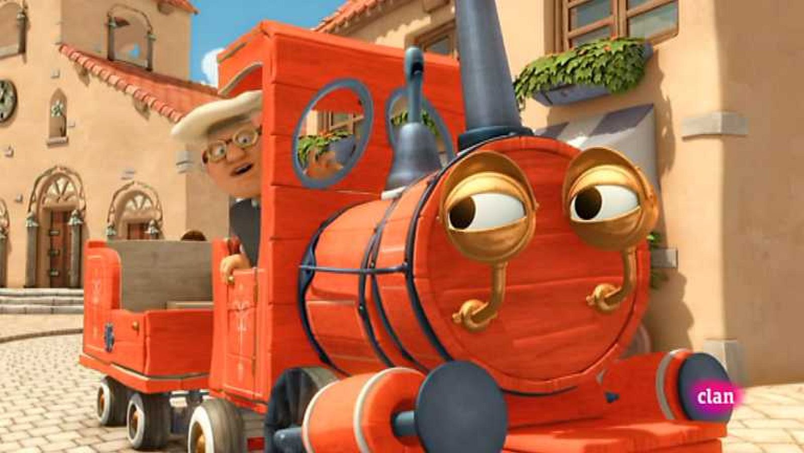 Train gets lost - El Tiovivo Mágico en inglés | Watch