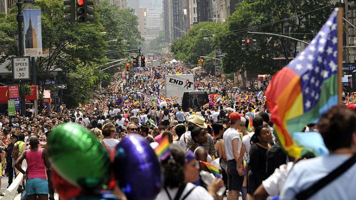 El arco iris gay luce más orgulloso que nunca en Estados Unidos
