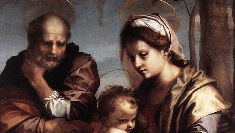 Mirar un cuadro - La Sagrada Familia (Andrea del Sarto)