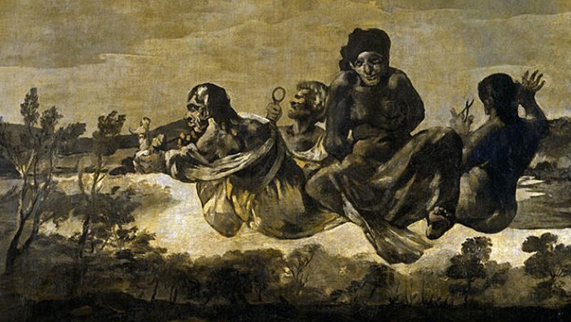 Mirar un cuadro - El destino o Las parcas (Goya)