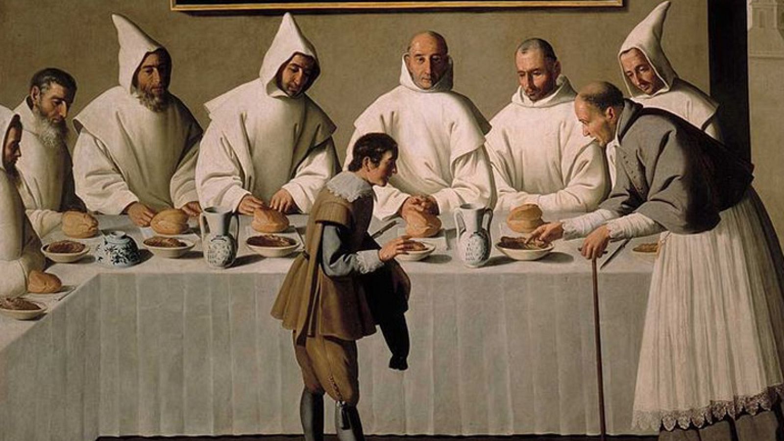 Mirar un cuadro - San Hugo en el refectorio (Zurbarán)