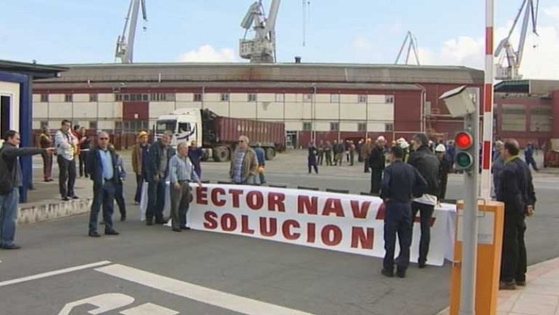 Soria pide que los astilleros españoles tengan el mismo trato que los de Francia y Almunia dice que es lo que la CE está haciendo 