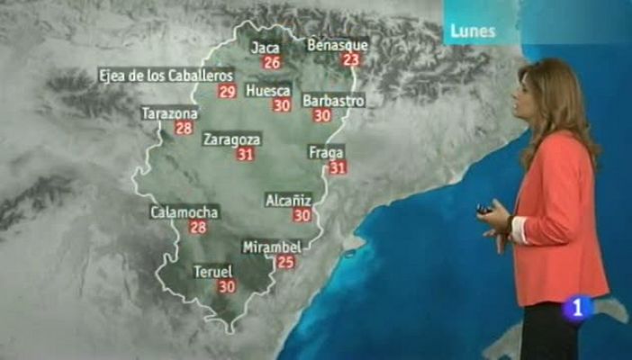 El tiempo en Aragón - 01/07/13