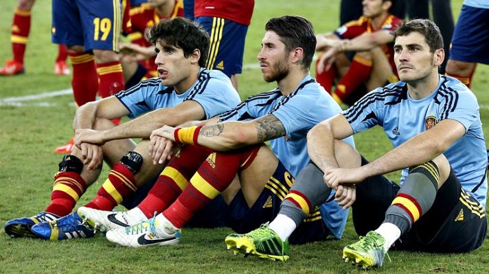 Telediario 1 - La afición brasileña rozó el extasis en Maracaná