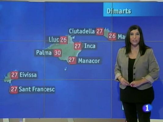 Informatiu Balear - El temps a les Illes Balears - 02/07/13