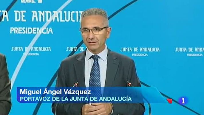 Telediario 1 - Chaves defiende a la exministra