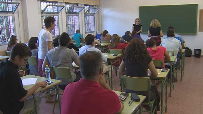 Telediario 1 - Oposiciones para maestro