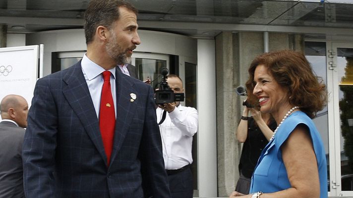 Telediario 1 - Máximo apoyo a Madrid 2020