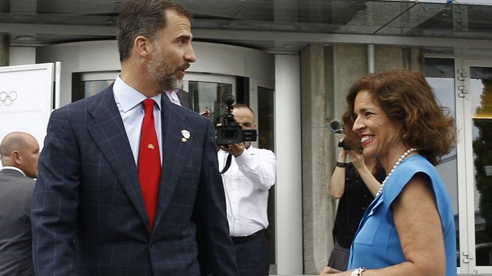 Telediario 1 - Máximo apoyo a Madrid 2020