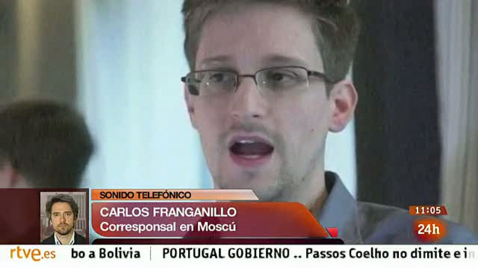Informativo 24h: El paradero de Snowden, desconocido | RTVE Play
