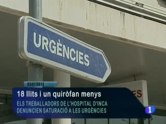 Informatiu Balear - Informatiu Balear en 2' - 03/07/13