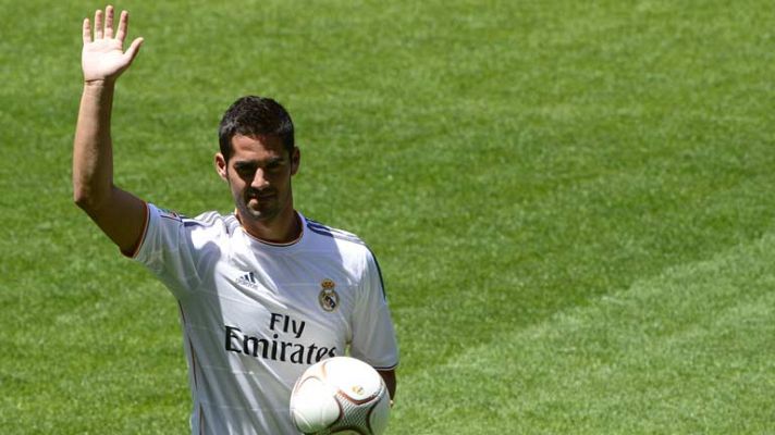 Telediario 1 - Llega Isco, el primer fichaje de la 'era Ancelotti'