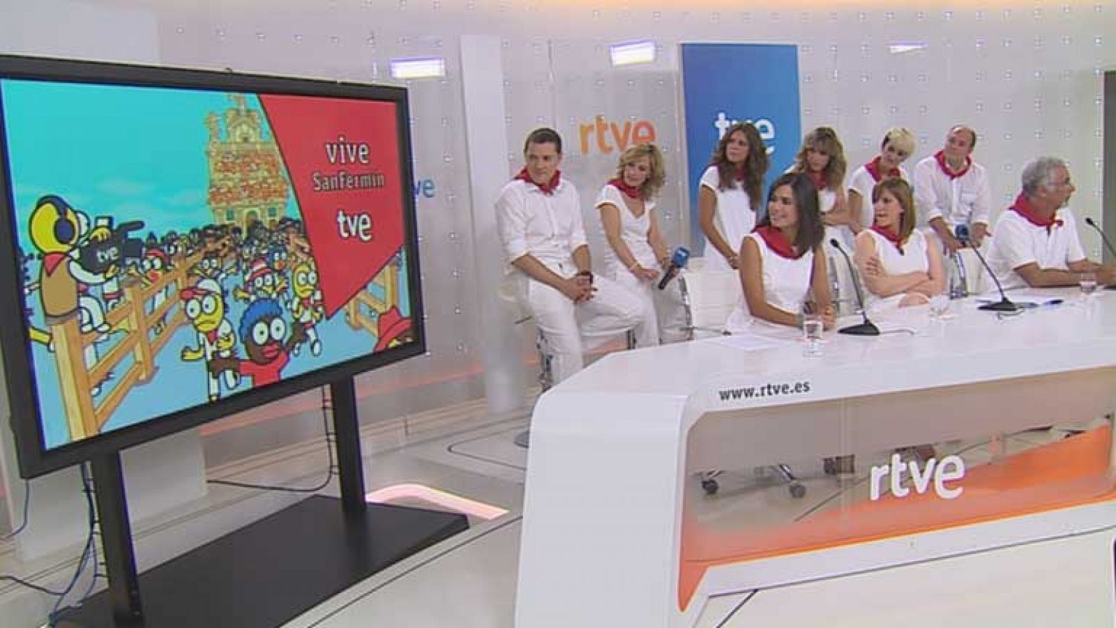 Telediario 1: San Fermines en TVE | RTVE Play