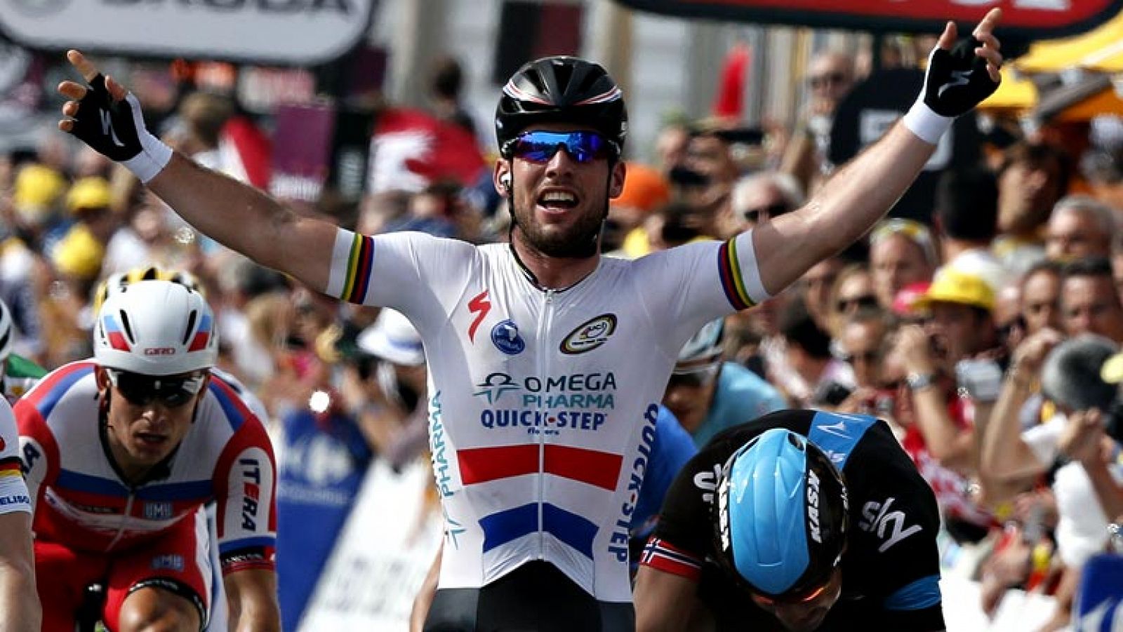 Tour de Francia: Victoria de Cavendish y caída en el esprín | RTVE Play