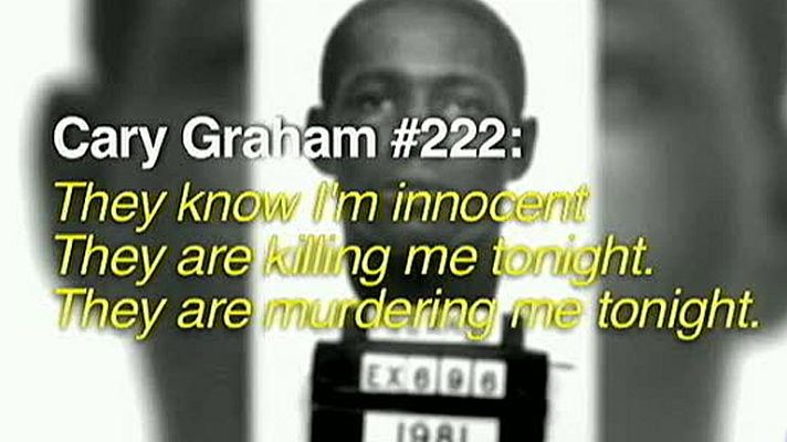 Telediario 1 - Las últimas palabras de los condenados a muerte en Texas