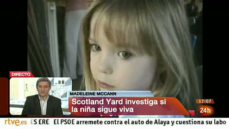  Scotland Yard investiga si Madeleine McCann sigue viva