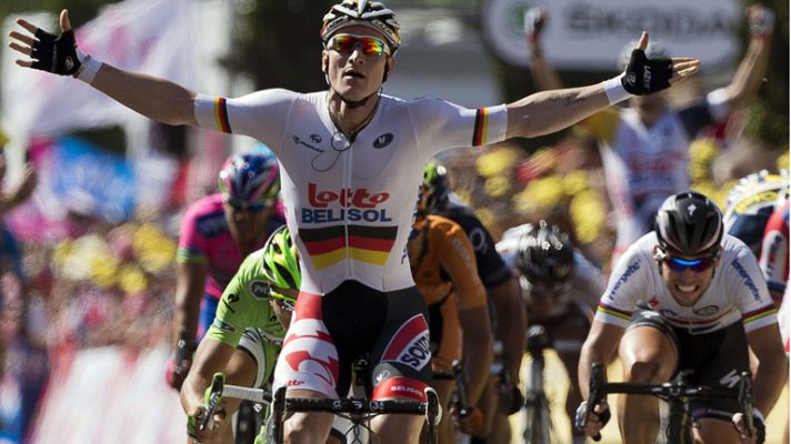 Primer triunfo de André Greipel en el Tour 2013