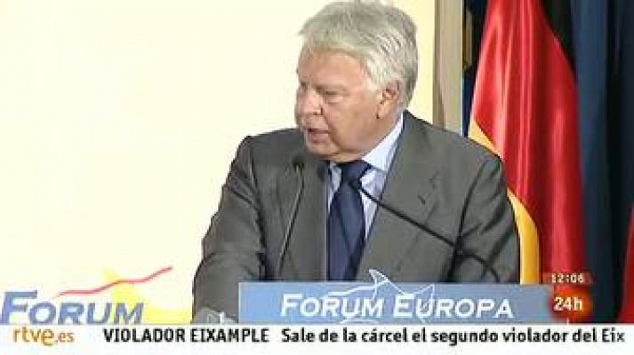 Informativo 24h - Felipe Gonzélez sombre Álvarez