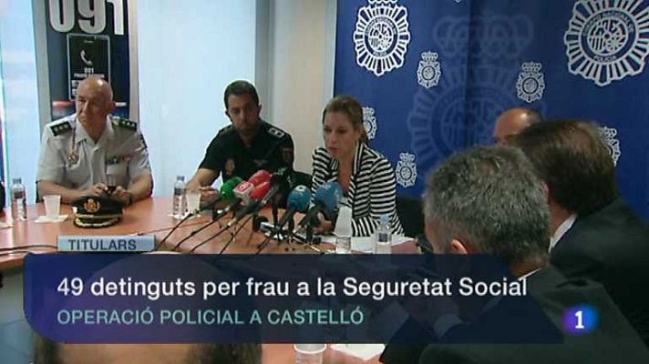 L'informatiu - Comunitat Valenciana - La Comunidad Valenciana en 2' - 05/07/13