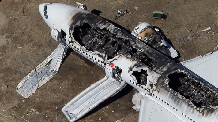 Dos muertos y 181 heridos tras estrellarse un avión en el aeropuerto de San Francisco