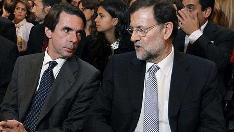  Rajoy y Aznar se reencuentran tras las críticas del expresidente