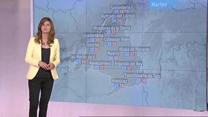 Informativo de Madrid - El tiempo en la Comunidad de Madrid - 08/07/13