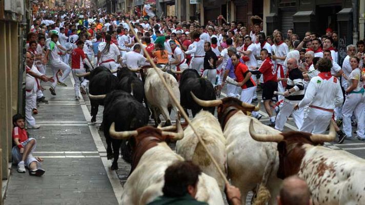 San Fermín - Tercer encierro San Fermín 2013