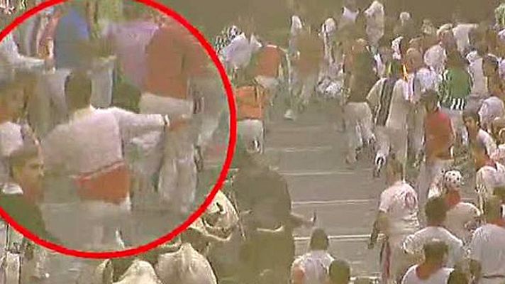 San Fermín - Embestida en Mercaderes