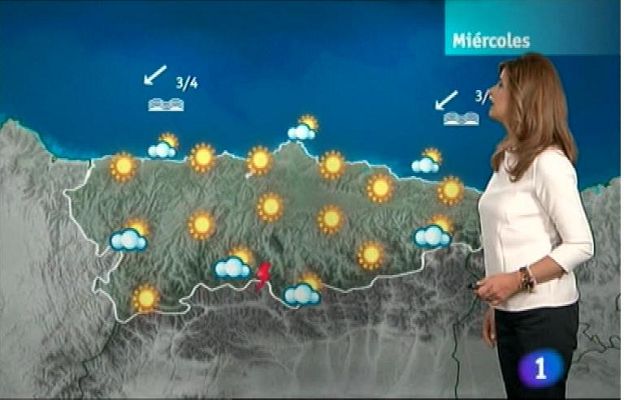 Panorama Regional - El tiempo en Asturias - 09/07/13