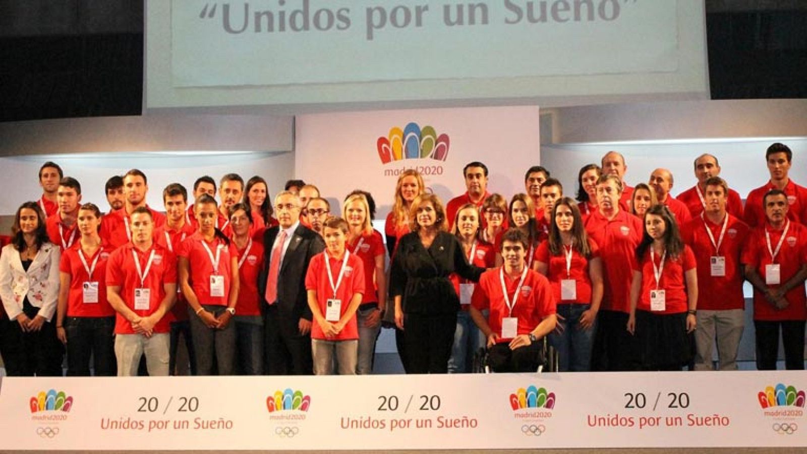 Madrid 2020 ya tiene 40 abanderados