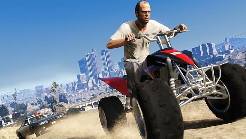 Llegan los tres héroes de Gran Theft Auto V