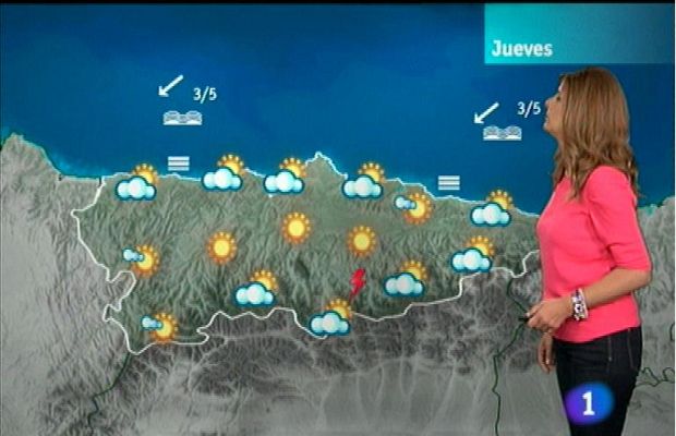 Panorama Regional - El tiempo en Asturias - 10/07/13