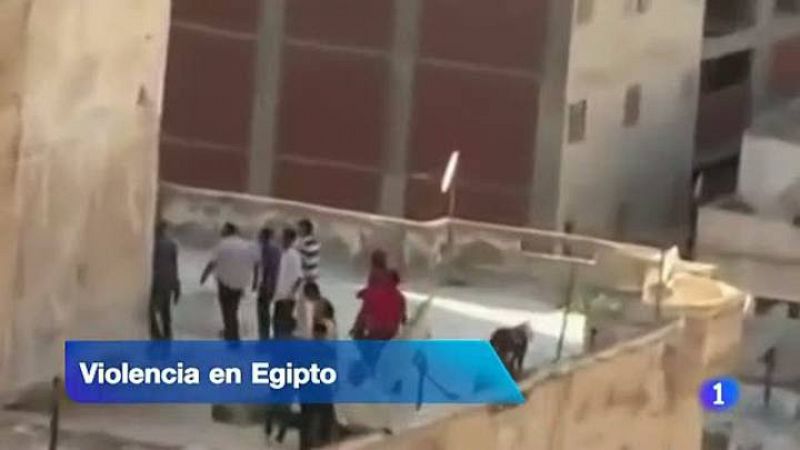 Imágenes de violencia en la ciudad egipcia de Alejandría 