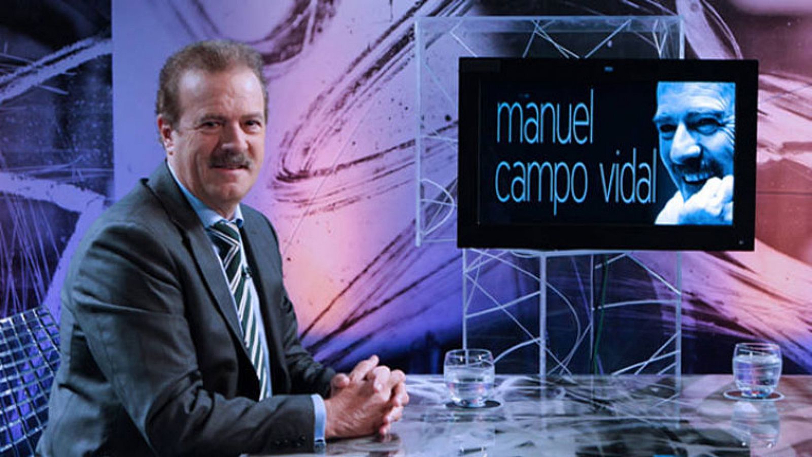 Campo Vidal recuerda a García Campoy en Canal 24 horas