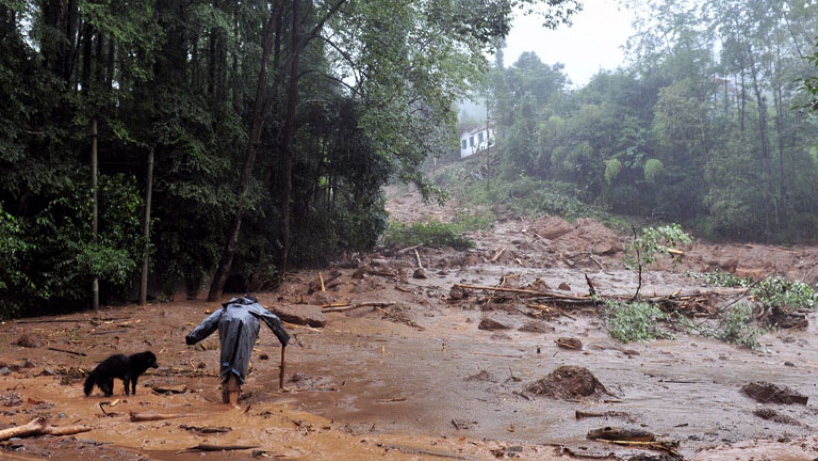 Más de un millón de afectados por las lluvias torrenciales en el suroeste de China