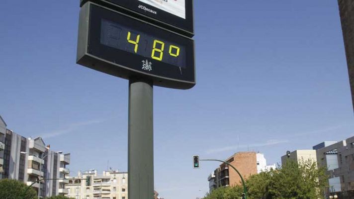 Temperaturas superiores a 40 grados