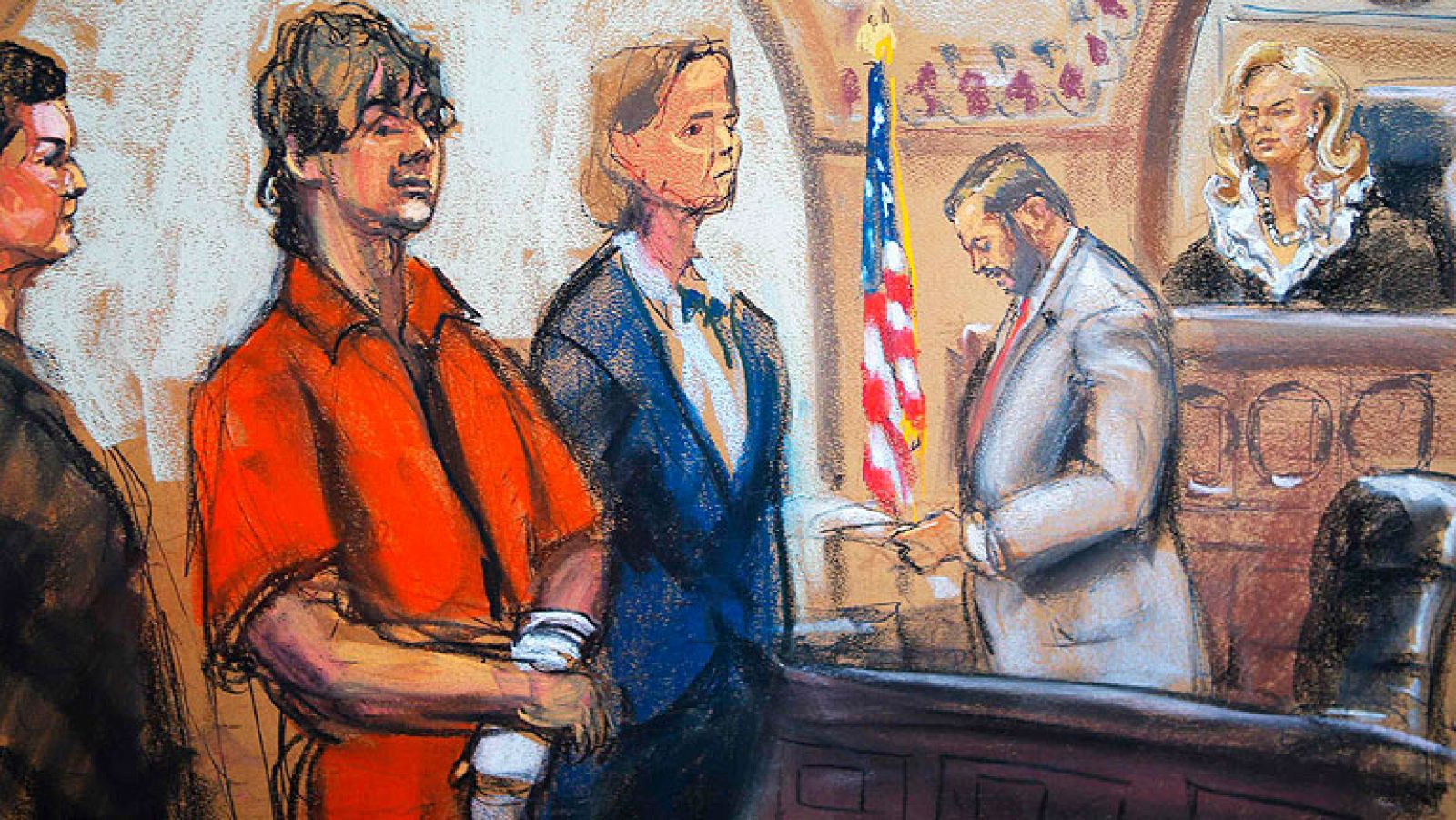 Noticias 24h: Dzhokhar Tsarnaev se declara no culpable de cargos por atentado de Boston | RTVE Play